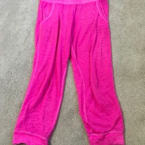 Pink pj pants